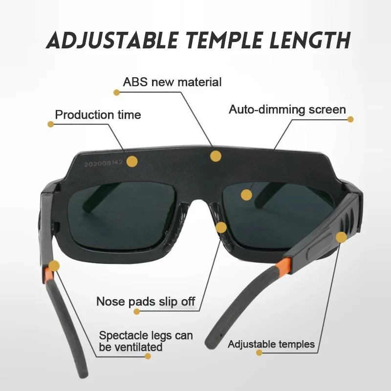 Welding glasses Automatic Dimming Welding Glasses Argon Arc Welding Solar Goggles Special Anti-glare Tools for Welders