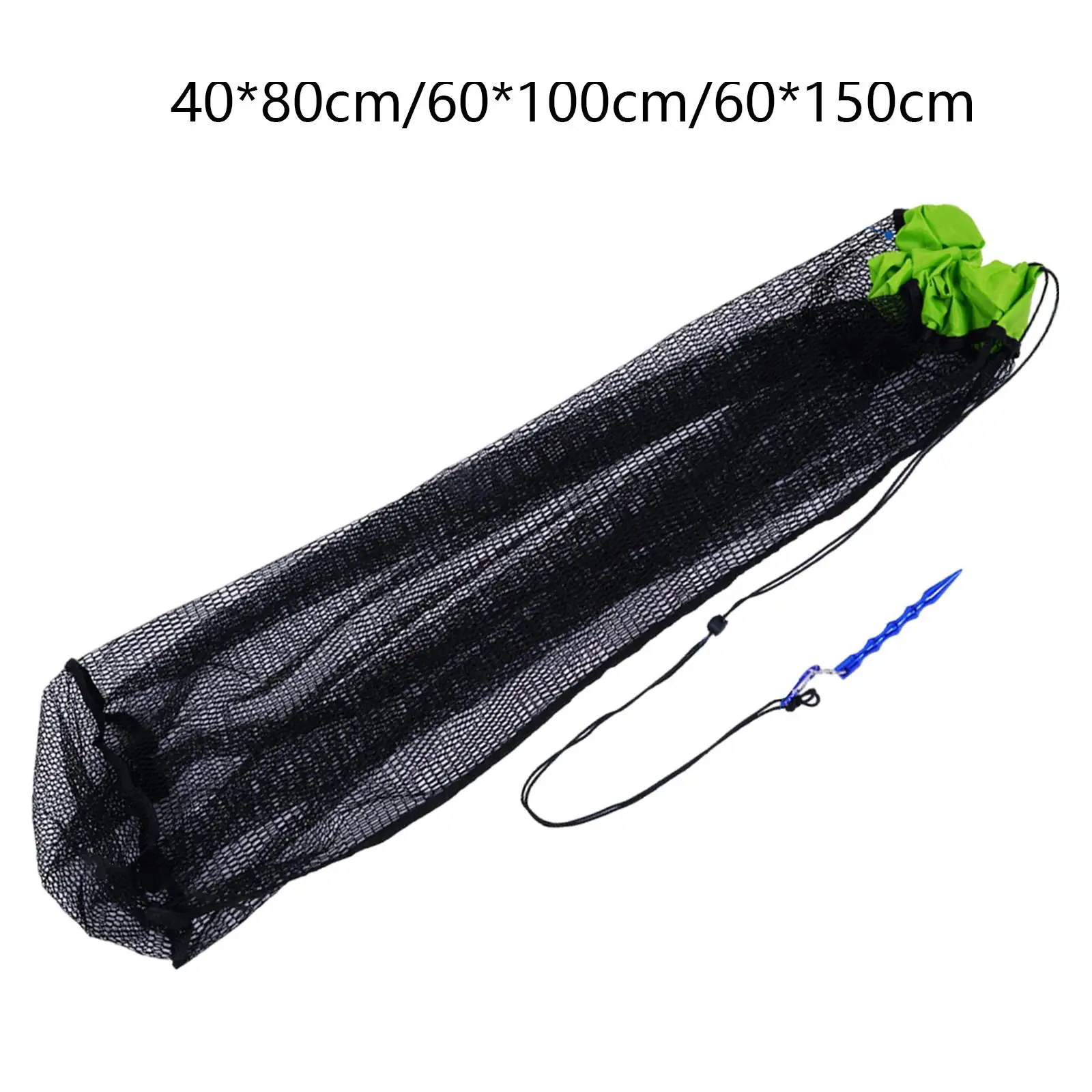Fishing Net Bag Fish Holding Bag for Crawfish Minnow Lobster Mesh Baits fishing net bag