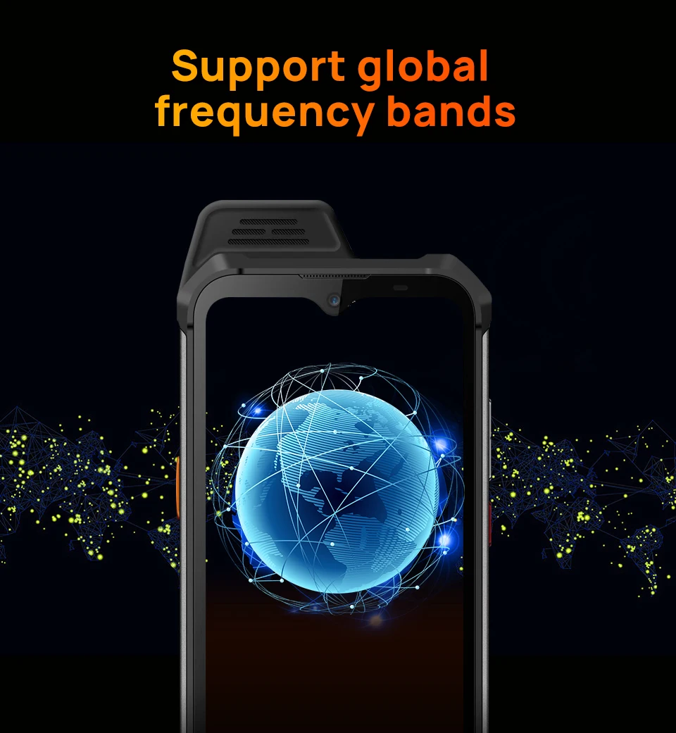 android cell phone IP68 Waterproof Smartphone UNIWA W888 4GB 64GB Andriod 11 6.3 inch NFC Cellphone Walkie Talkie PTT 4G Mobile Phone 5000mAh good cell phone for gaming