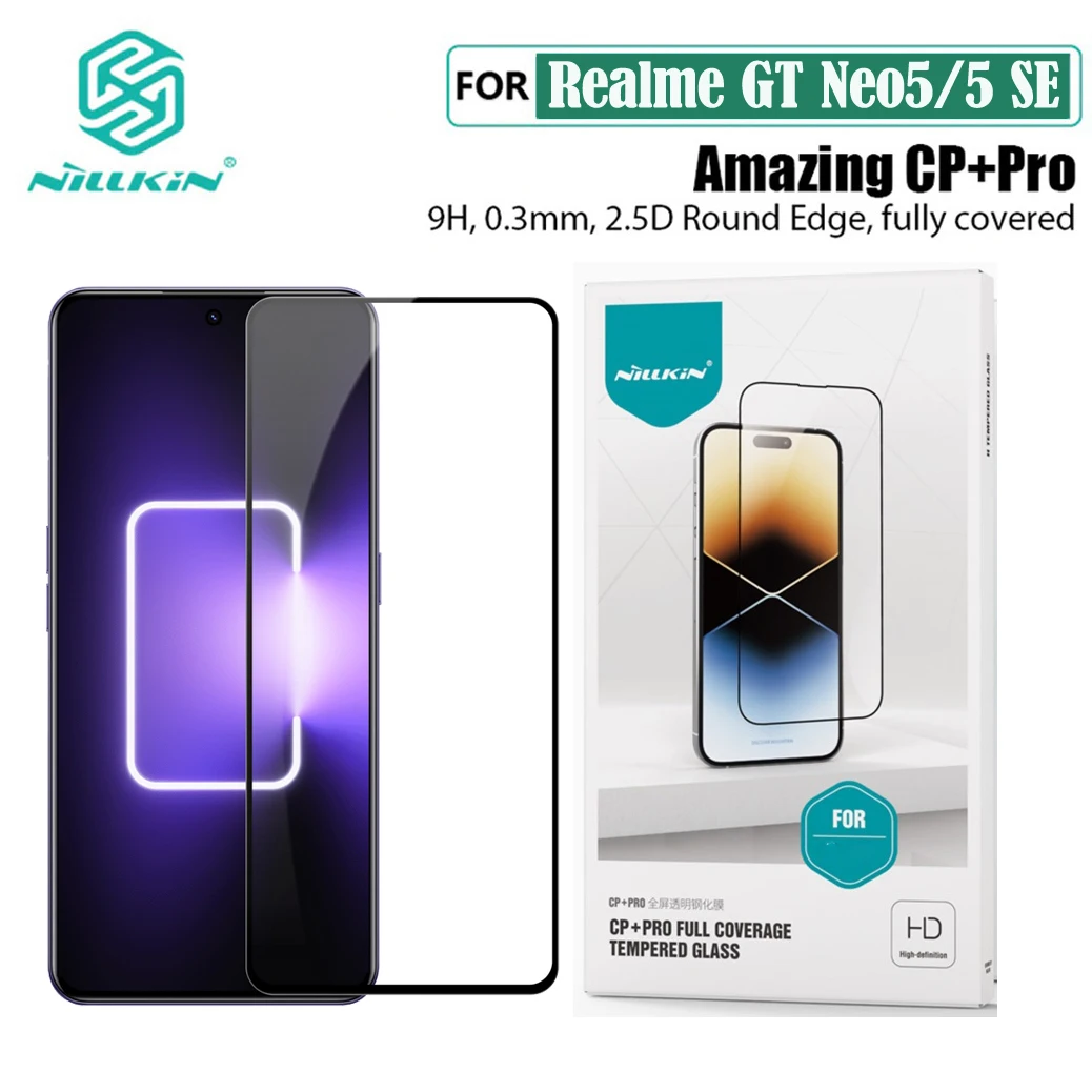 

Nillkin For Realme GT Neo 5 SE Tempered Glass CP+PRO Anti-Explosion Fully Screen Protector For Realme GT Neo5 Phone Sticker Film