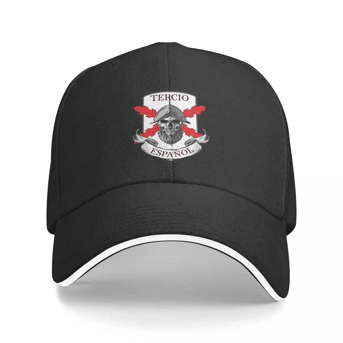 

Burgundy cross. Spanish Tercio Baseball Cap custom hats Christmas Hat Anime Hat Ladies Men's