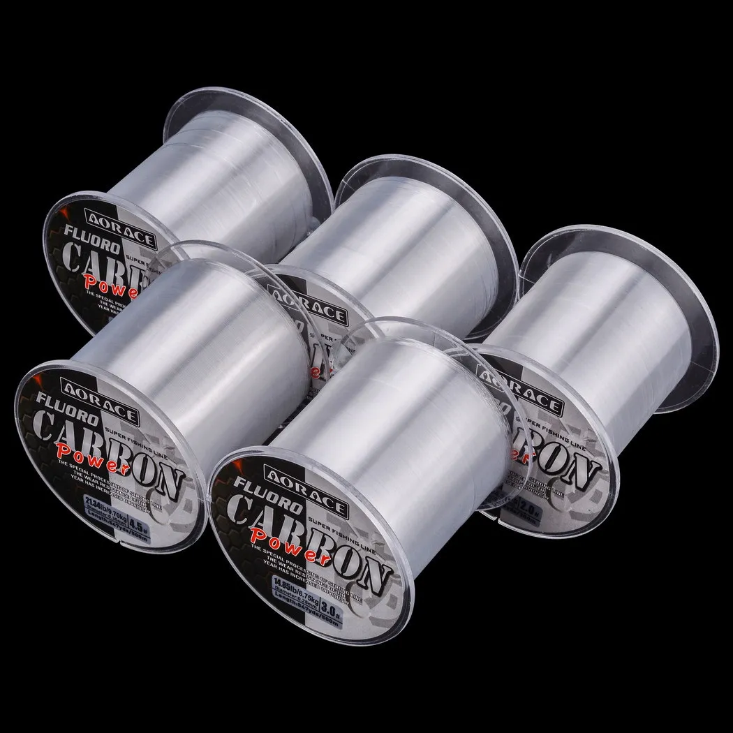 500M Fluorocarbon-Angelschnur Importierte Kohlefaser-Nylonschnur 1-15kg Monofilament-Sinkerschnur Meeresangelzubehör – Detail 9