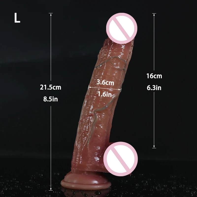 12/8/7 Inch Silicone Penis Huge Realistic Dildo Dong with Suction Cup for Women Masturbation Lesbain Anal Sex Toys for Adults 18 Sex Toys