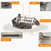 Oil Maker   Electricity Complete Set Fruit Oil Integrated Sesame 220v Commercial  Machine Cold Screw Oil Press 6
