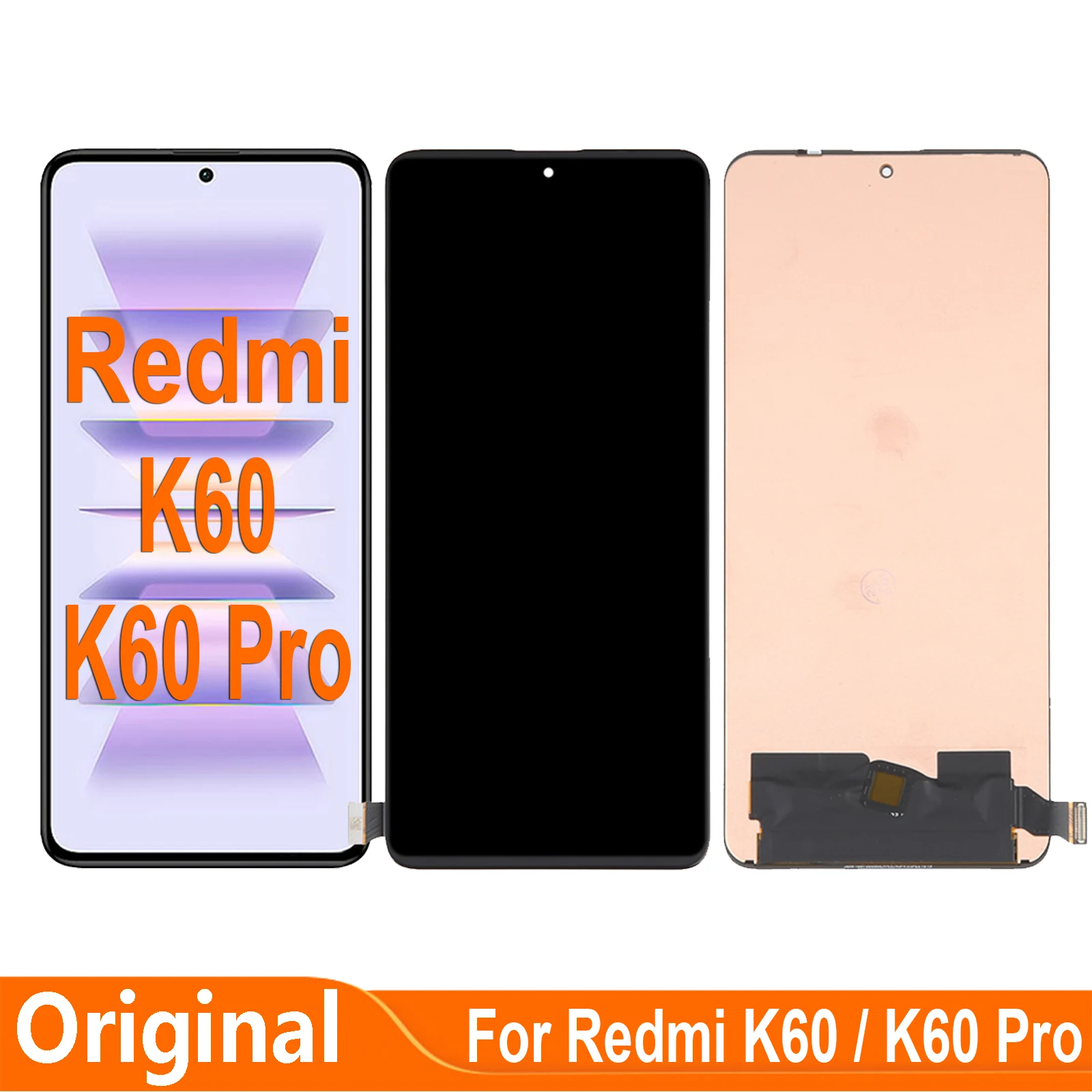 

Original For Xiaomi Redmi K60 Pro LCD Display Touch Screen Digitizer Assembly Parts