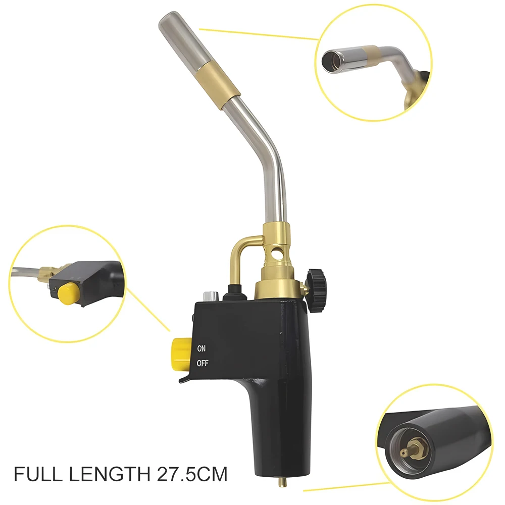 TS8000 Air Conditioner Repair Welding Tool Outdoor Camping Defense Lighting Tool Flamethrower BBQ Gun Cookie Baking Gun 2