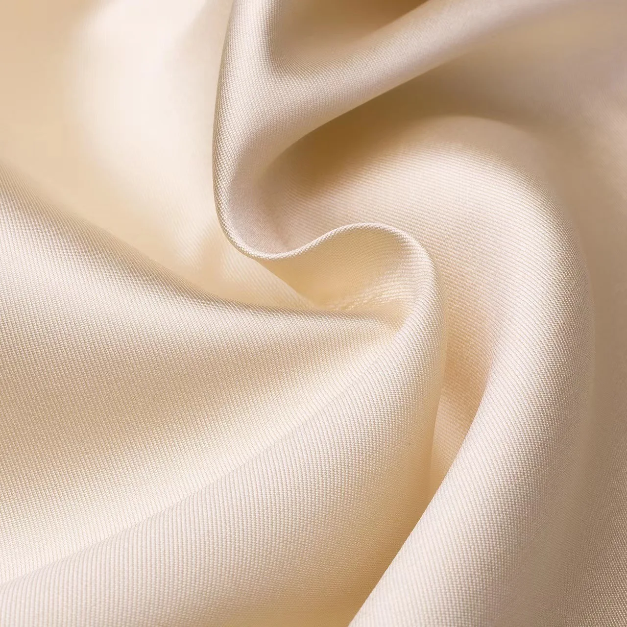 Purple Champagne Mikado Fabric Wedding Dress Bride Twill Thick Satin Designer By The Meter