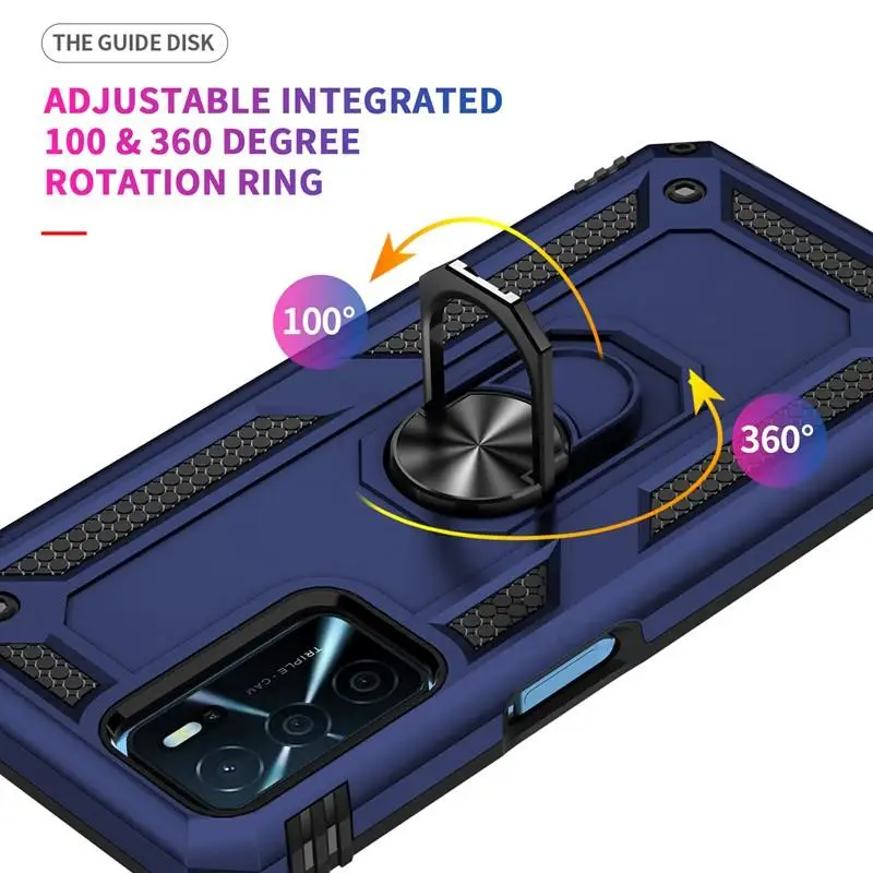 Luxury Armor Shockproof Silicone PC Case Cover