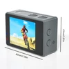 WiFi Action Camera 30m Waterproof Exercise Video Recorder 120° Wide Angle Underwater Camera with Accessories 6