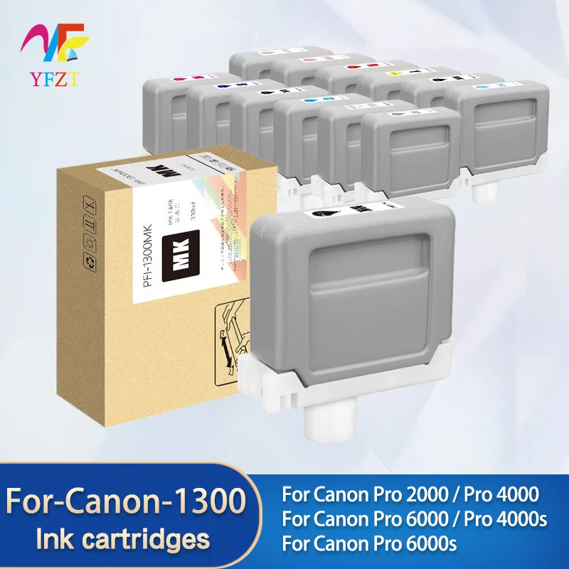 330ml PFI-1300 PFI1300 Ink cartridge with chip and pigment ink For ...