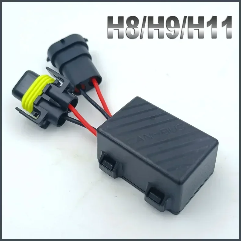 Mini Ultra Small Car LED Headlight Decoder Anti-interference and Anti Flashing Fault Light Alarm H1 H4 H7 H11 H13 9005 9006