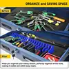 10 Slots plier organizer rack Holds Sturdy ABS Plier Storage Holder Tools Set Toolbox Storage Rack for Cutters Hammers 5