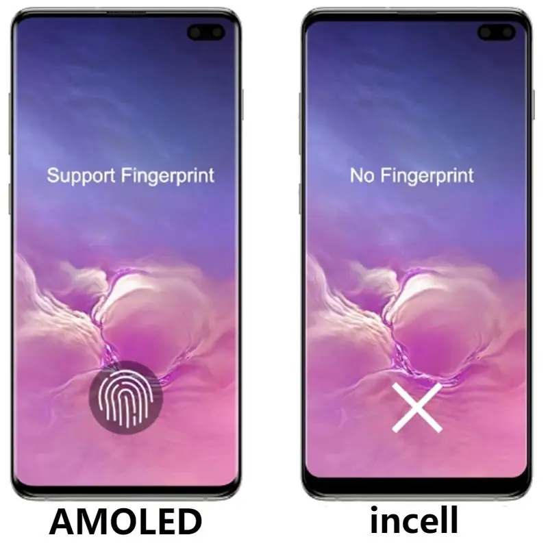 Ｚ S10 ÷ ̳ AMOLED LCD ÷,  , S10 + G975F G975U LCD ġ ũ  ü , 6.4 ġ