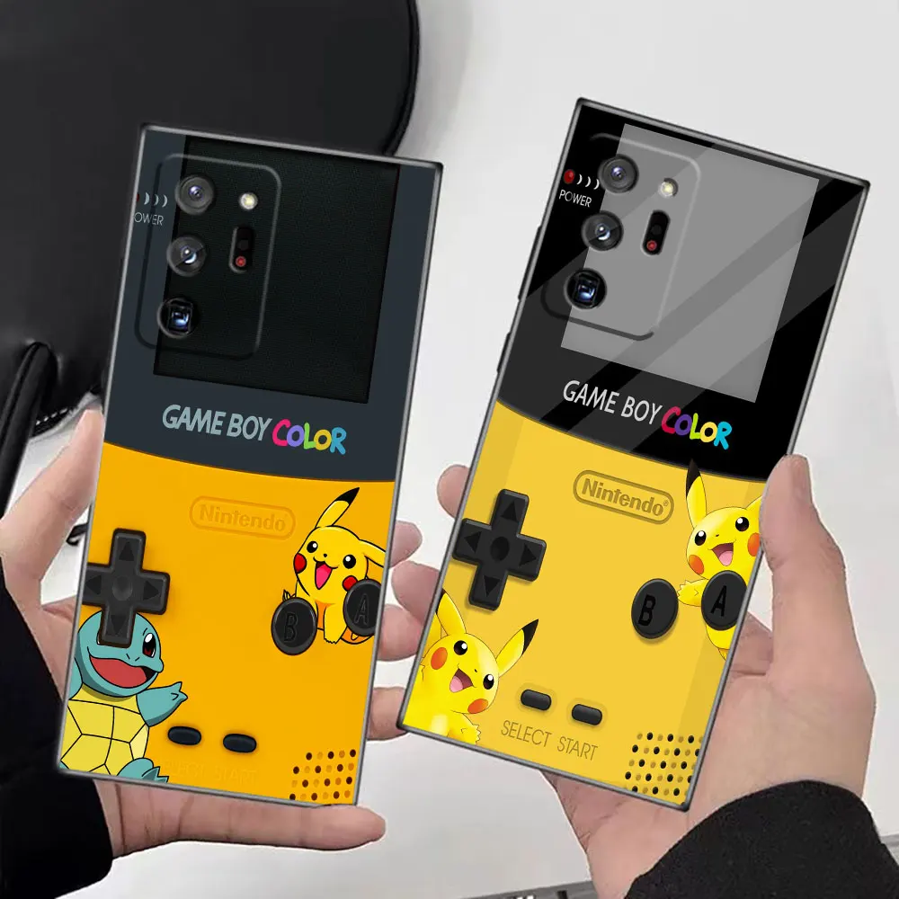 Custodia Per Telefono Game-Boy Color-P-Pokemon Per Samsung Galaxy Note 20 10 M54 M53 M51 M33 M32 M30 M30S M23 M20 M14 A03S A04 A05S Custodia