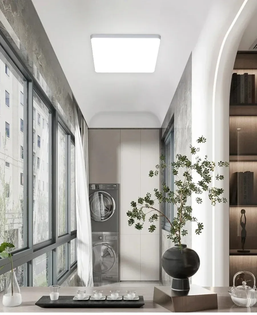 Square Energy-saving LED Ceiling Light Highlight 48W 36W 24W 18W 85-265V Living Room S6ec3b7afa07340198edbf722a6fe851dO