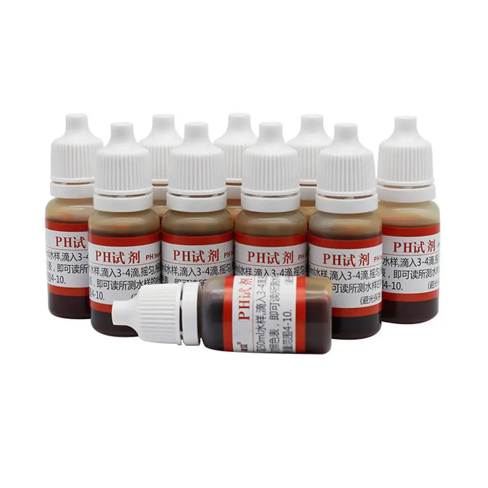 Water tester water tester strips litmus paper test strips 10ml PH water test solution