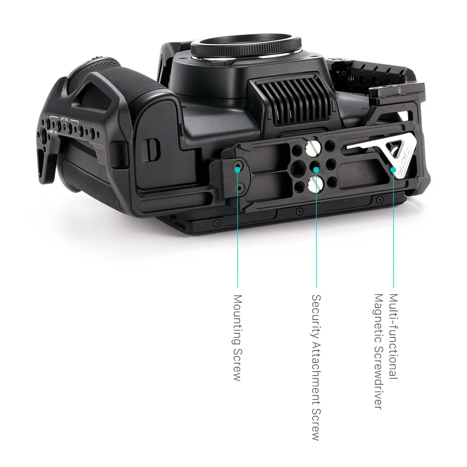 TILTA-Full Camera Cage para BMCC, Kit Básico Avançado Kit, Xeno