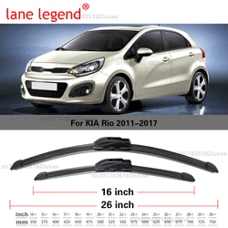 Enhanced Car Wiper Blades - Premium Front Windshield Brushes, Set of 2 (Front 2pcs)