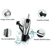 Hm-178 Waterproof 3 in1 Electric Corded Rechargeable Ear and Nose Hair Trimmer Manual for Men 4