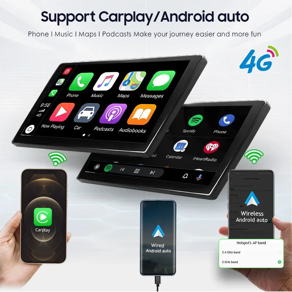 Hodozzy 6G 128G 8-Core Android Autoradio für Toyota Oman