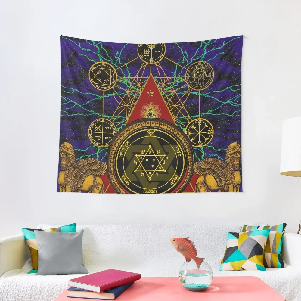 

SOLOMONS MAGIC T-SHIRT Tapestry Decorative Wall Mural Things To The Room Tapestry