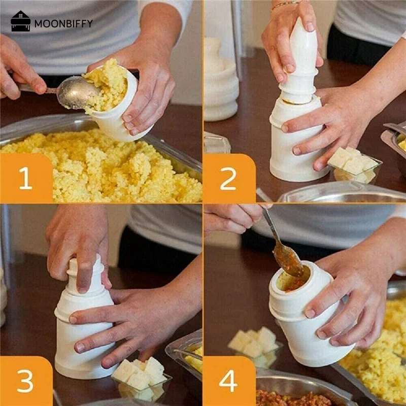 Arancini Maker Sushi Tool DIY Handmade Bento Rice Ball Plastic Mould Homemade Italian Food Meat Ball Mold Kitchen Accessories