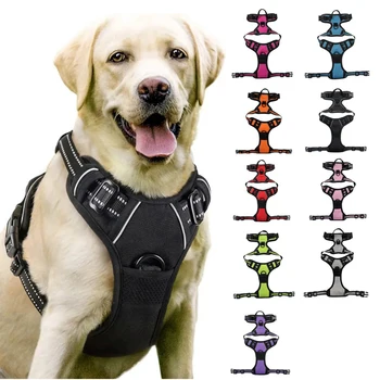 No-Pull Adjustable Dog Harness Vest 1