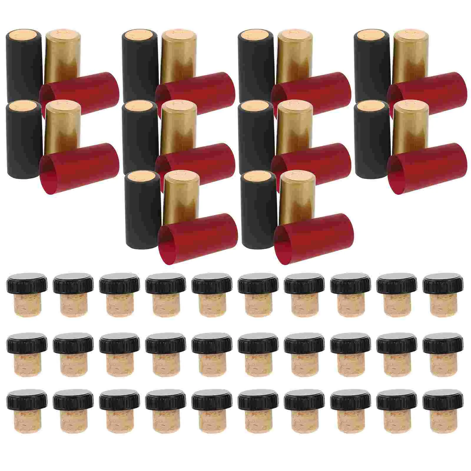 

Stopper Bottle Cork Stoppers Bulk Shrink Accessories Seal Glass for Bottles Corks