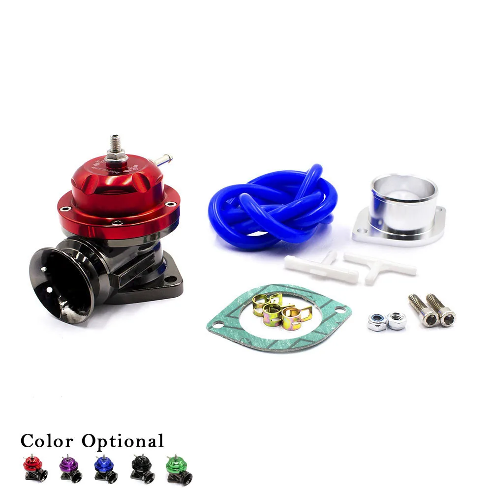 Universal Aluminum Alloy Adjustable Type-RS Turbo BOV Blow Off Valve Flange Mount 25psi Boost BOV