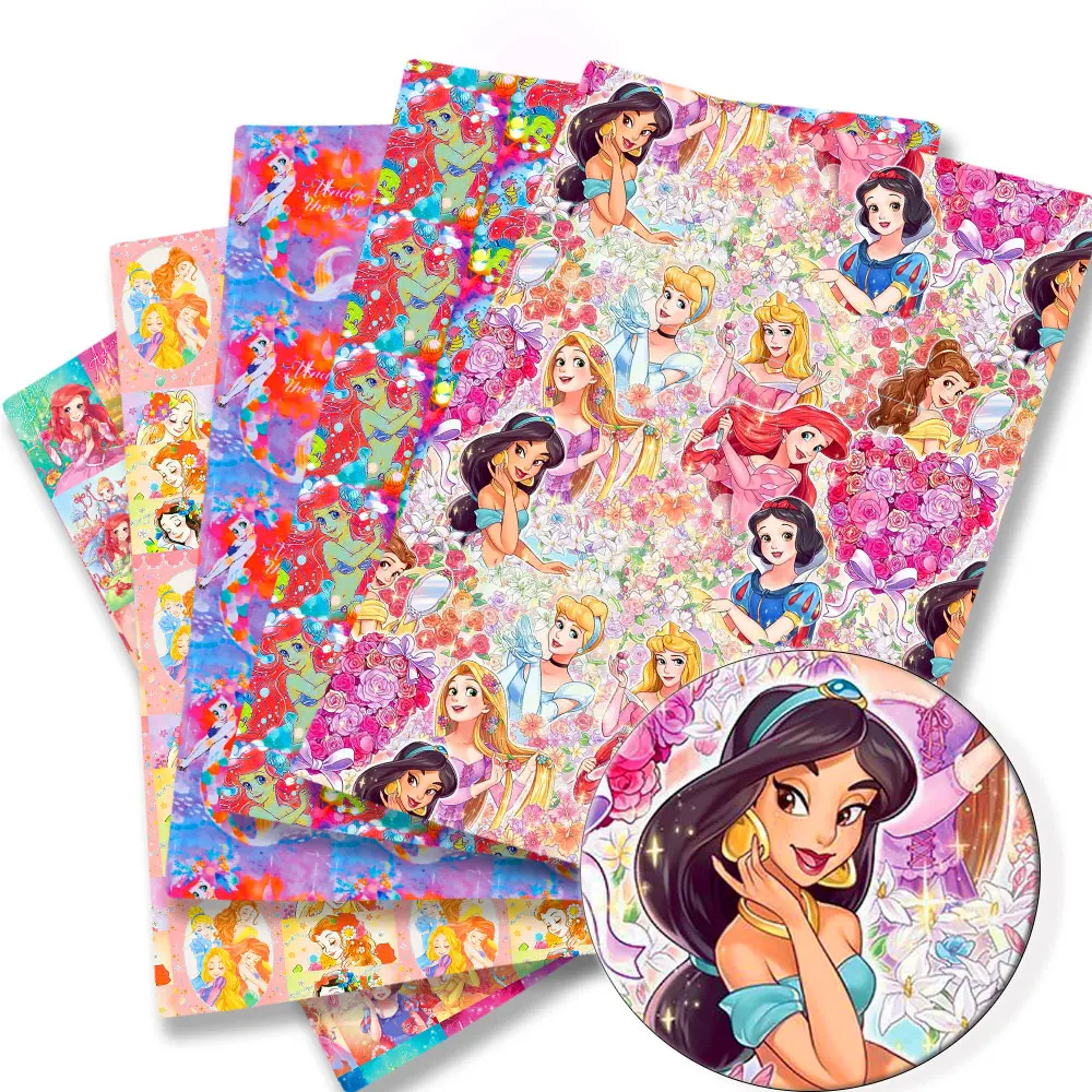 

Disney Cartoon Fabric Hot DIY Handmade Sewing Patchwork Quilting Baby Dress Home Sheet Printed Fabric Fabric Sewing Kids Fabric
