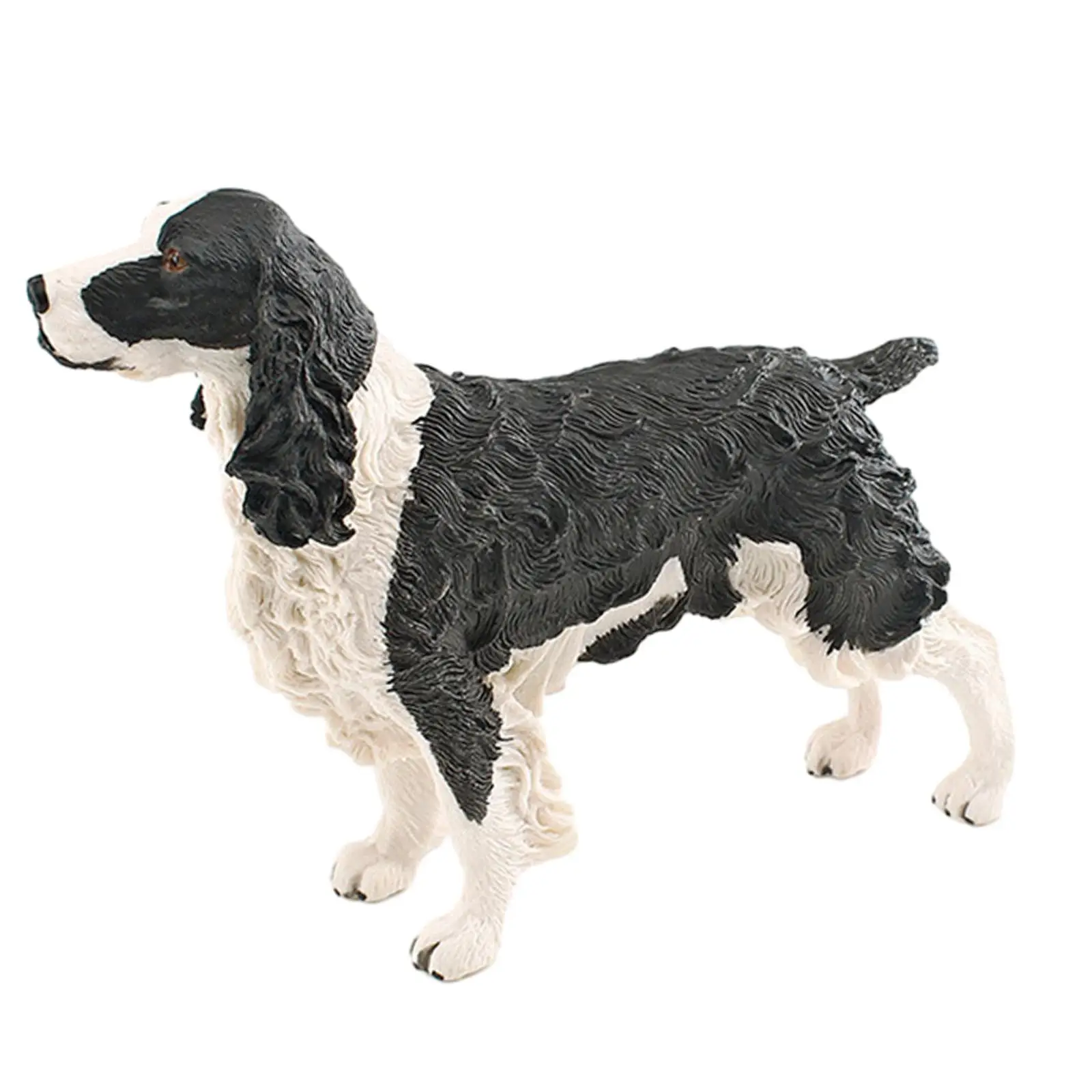 https://ae01.alicdn.com/kf/S6ec4a8589de14a5e9341cb8f9bcf132dD.jpg Dog Figurine Statue Yard Art Decoration Puppy Standing Figurine Statue for Gift Decorations Home Decor Furnishings Dog Lover