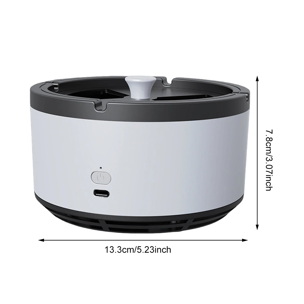 Ashtray Air Purifier Smoke Removal Air Purification Ashtray Portable Ash Tray for Intelligent Removing Secondhand Smoke Indoor