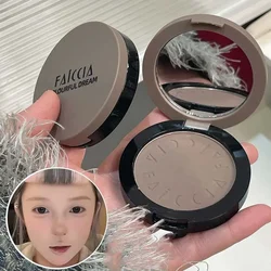 Matte Cement Brown 3D Contour Palette - Natural Color Rendering Nose & Facial Contour Powder (3.5g 1pcs)