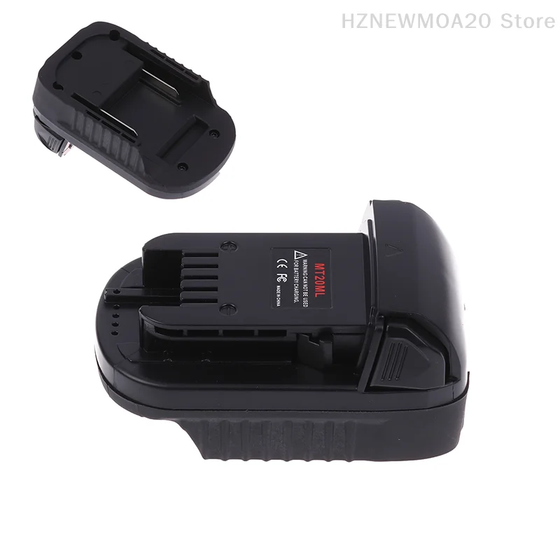 1 Piece For Makita 18V Li-ion Battery BL1830 BL1860 BL1815 Convert To For Milwaukee 18V Lithium Battery MT20ML Adapter