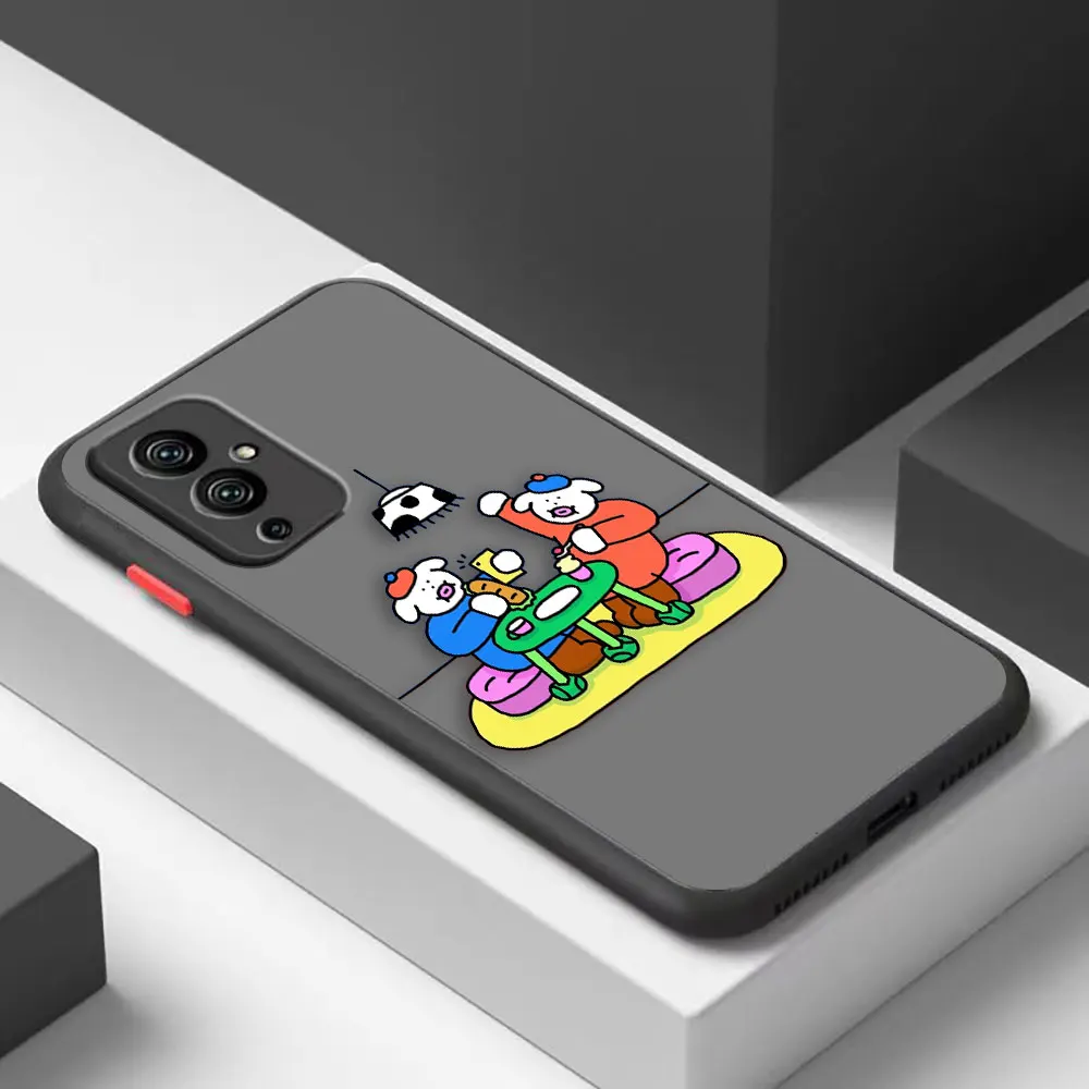 thumbnail image 1 of Funda mate para Oneplus 10 9 8T 8 7 7T 6 6T 5 5T PRO NORD CE 2 N10 N100 5G Funda Coque Capa Shell cerdo blanco conejo dibujos animados, 1 of 5