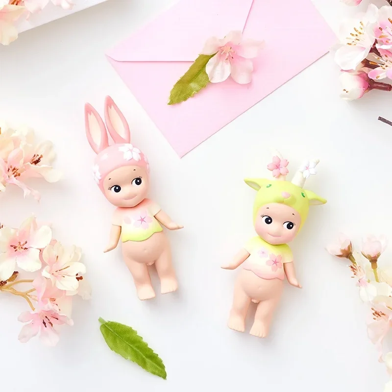 

Sonny Angel Spring Cherry Serie Blind Box original Mystery Box cute Anime Figure Doll PVC Model Statue Decorat Collecti Toy Gift