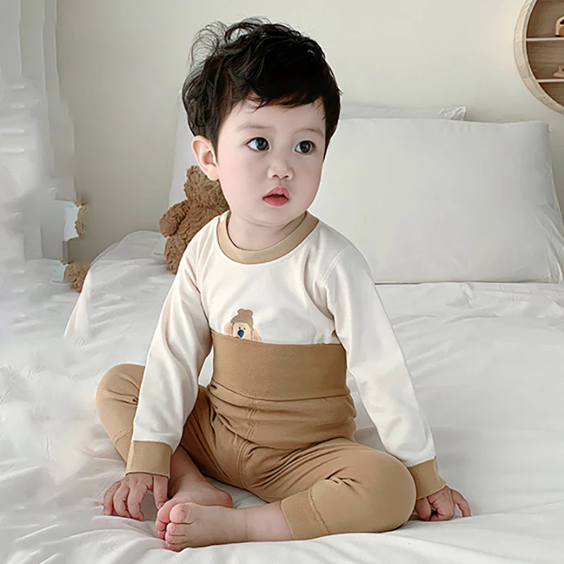 Autumn Baby Sleepwear Cartoon Pajamas Set