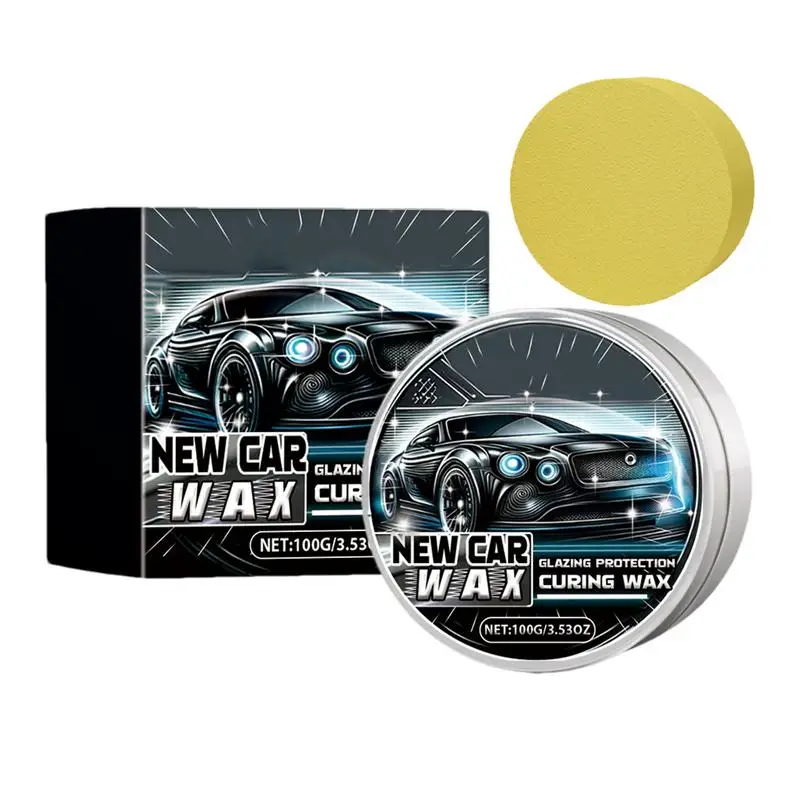 

Car Scratch Repair Paste Professional Polishing Wax For Paint Restoration 100g Car Scratch Repairs Paste Kit With Sponge