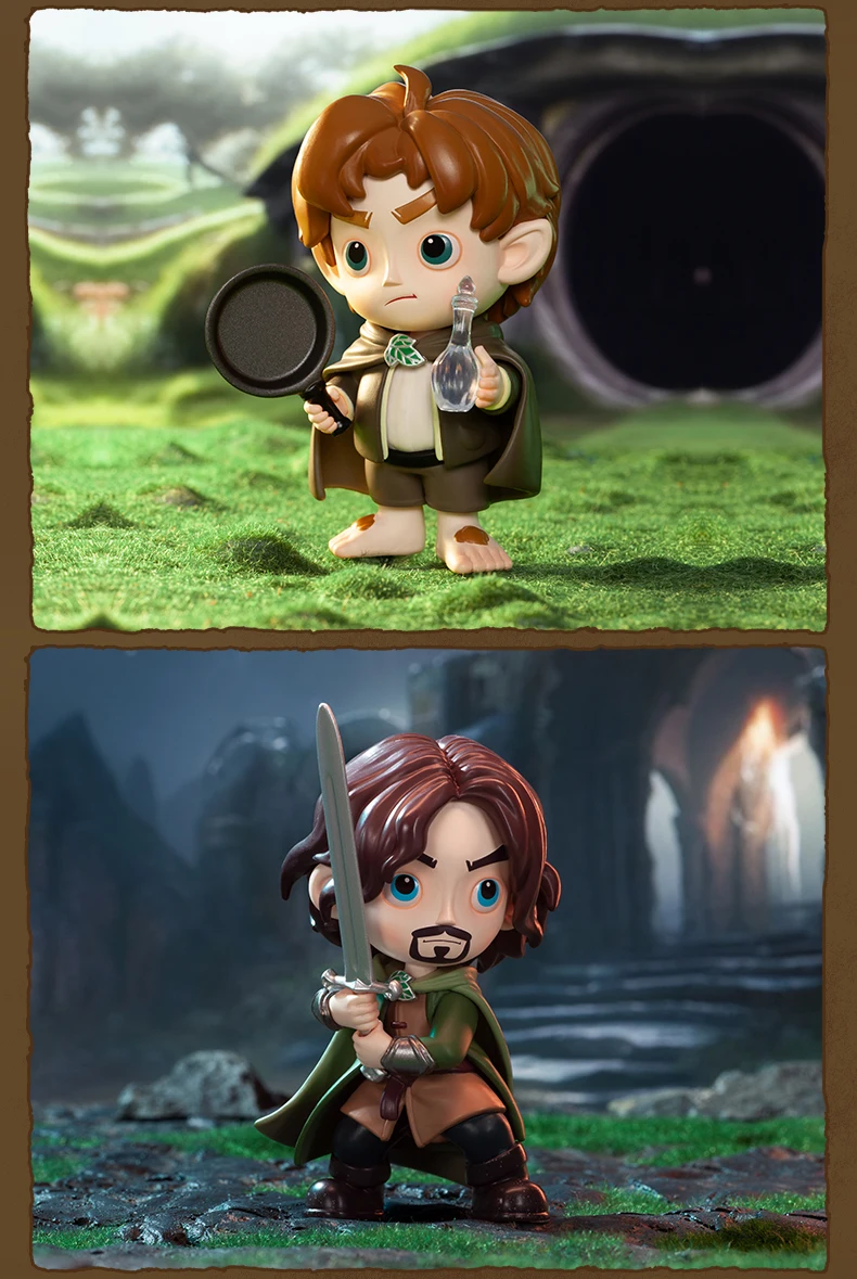 Pop Mart Lord of the Rings collectible blind box figurines