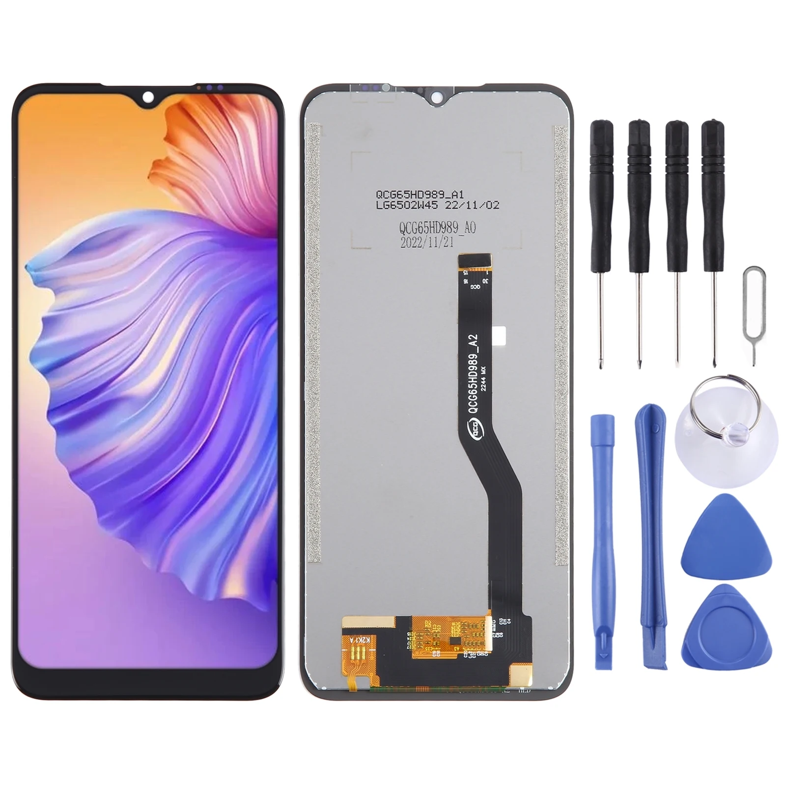 

LCD Screen For Doogee N50 with Digitizer Full Assembly