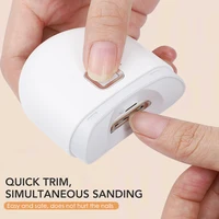 Electric Automatic Nail Clippers With Light Trimmer Nail Cutter Manicure For Baby Care Scissor Pet Nail Clipper Tools 2