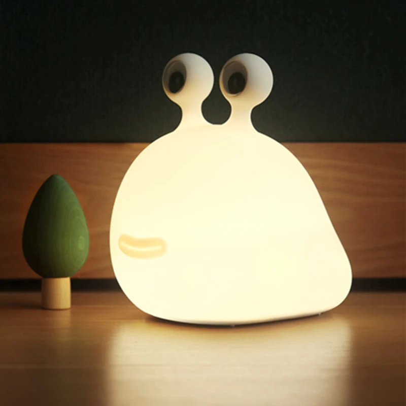 Новая-лампа-супер-милая-силиконовая-улитка-ночная-лампа-с-сенсорным-выключателем-ночник-подарок-на-день-рождения