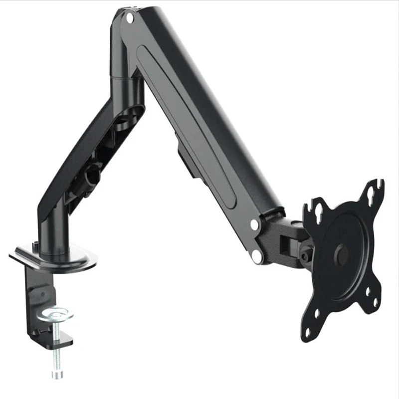 Desktop Monitor Mount Bracket para 13 a 27-polegada Telas Lcd Girar e Inclinar Ajustar Monitor Desk Stand Suporte Gc0812 - Imagem 6