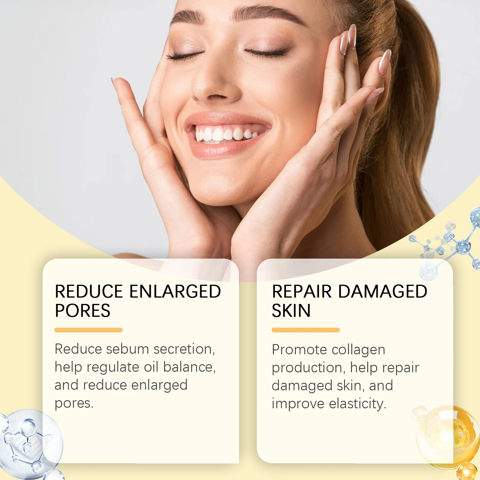 Night Cream Anti Aging Remove Wrinkles Reduce Fine Lines Lift Whitening Moisturizing Oil Control Tighten Neck Face Firming Cream - Image 2