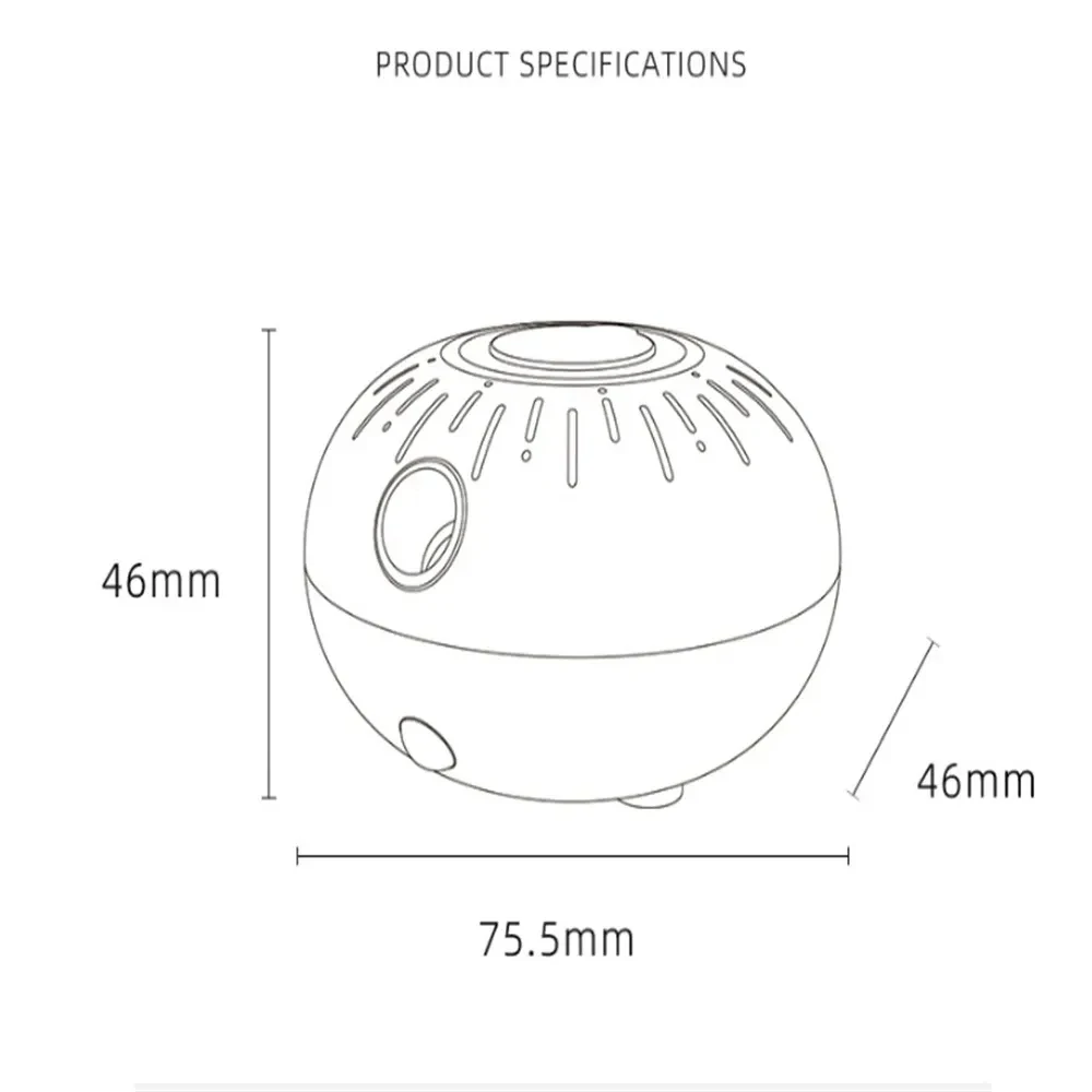 Electric Waterless Aroma Diffuser Aromatherapy Mini Essential Oils Diffuser Machine Intelligent Arabic Fragrance Diffuser USB