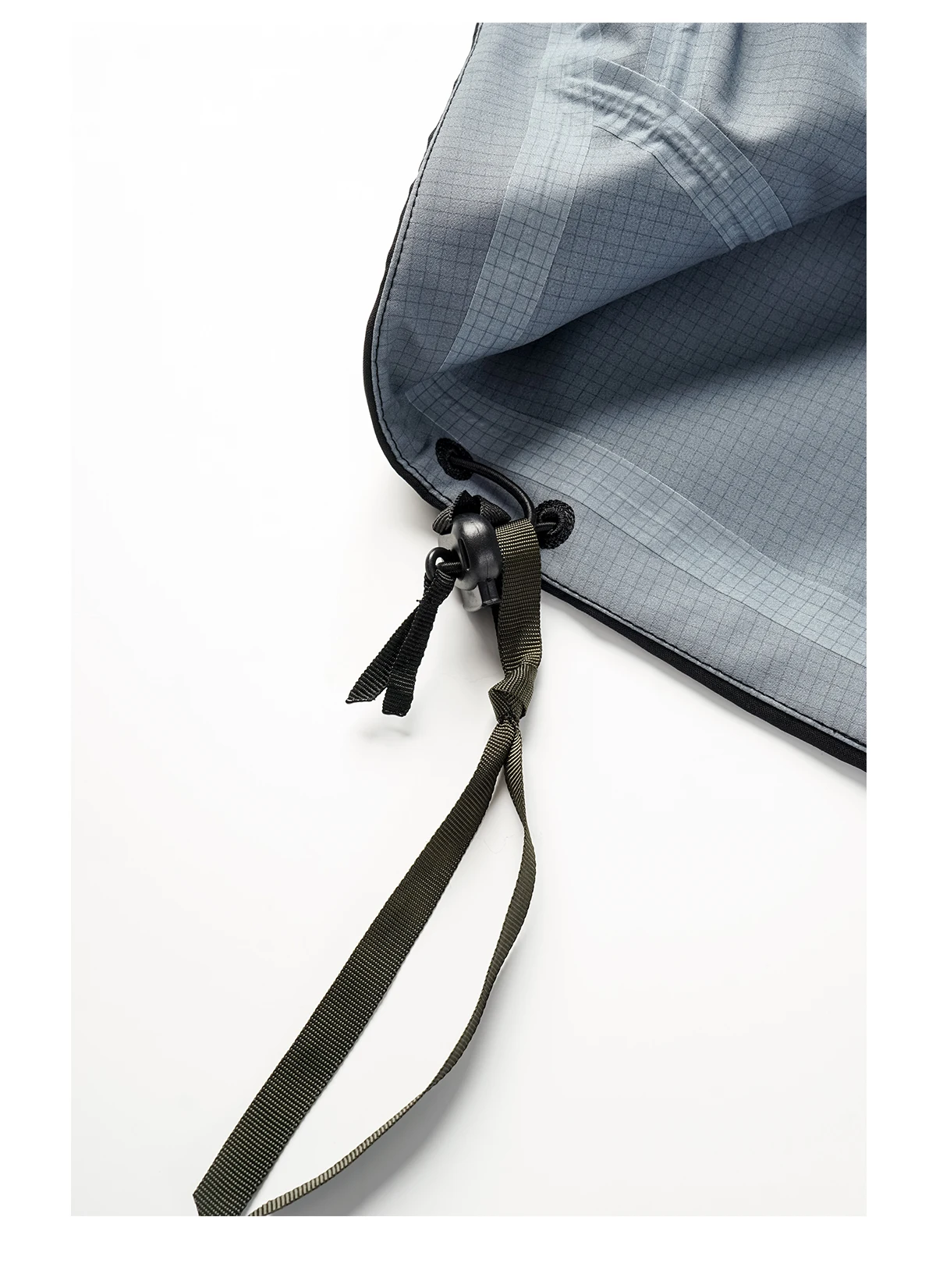 Ninja warning 22FW Waterprooff storm jacket panelled design detachable hood x-back techwear
