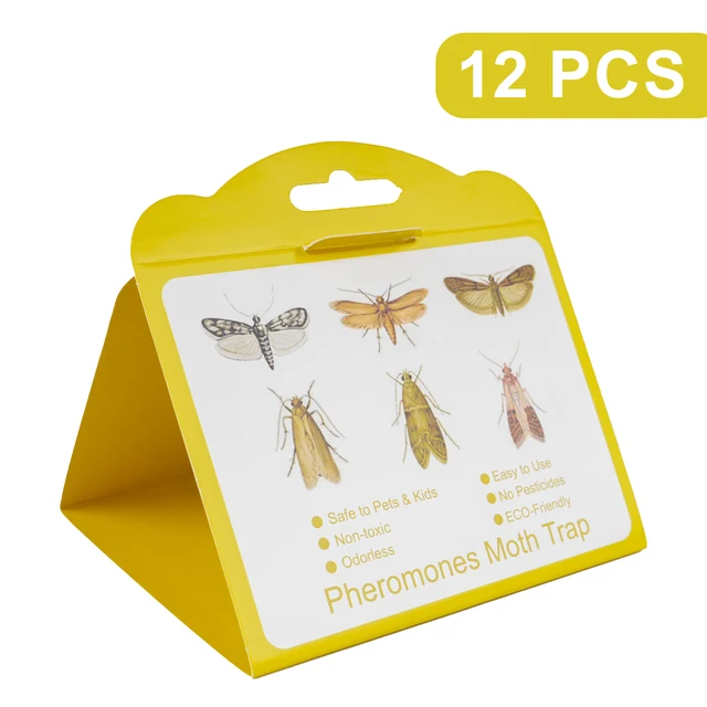 페로몬 킬러 나방 포수 트랩: 나방과 해충으로부터 안전한 환경을 유지하십시오!
