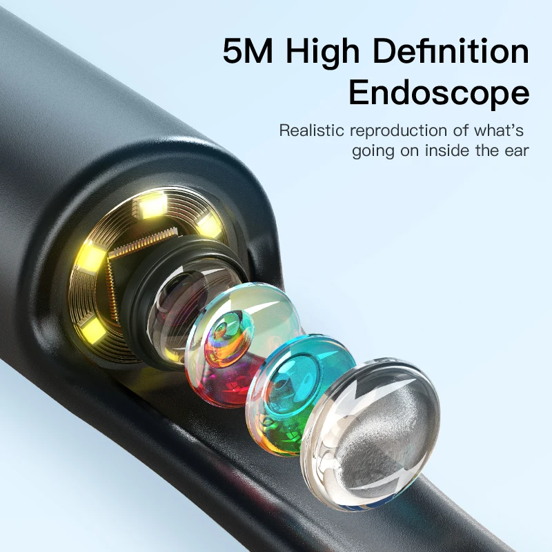 Ear Cleaner Camera Ear Sticks Otoscope USB Type-C Andrid Charging Endoscope Wax Removal Tool Earpick Health Care ear cleaner
