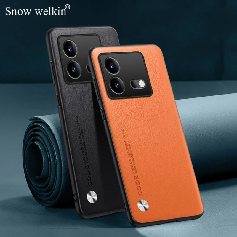 Deluxe PU Leather Shockproof Silicone Phone Case Cover