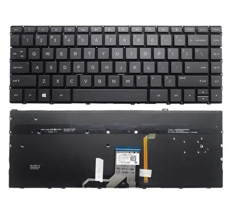 Tastiera HP Spectre X360 15-BL – Retroilluminata, Layout US, Per Modelli BL062NR, BL112DX, BL152NR